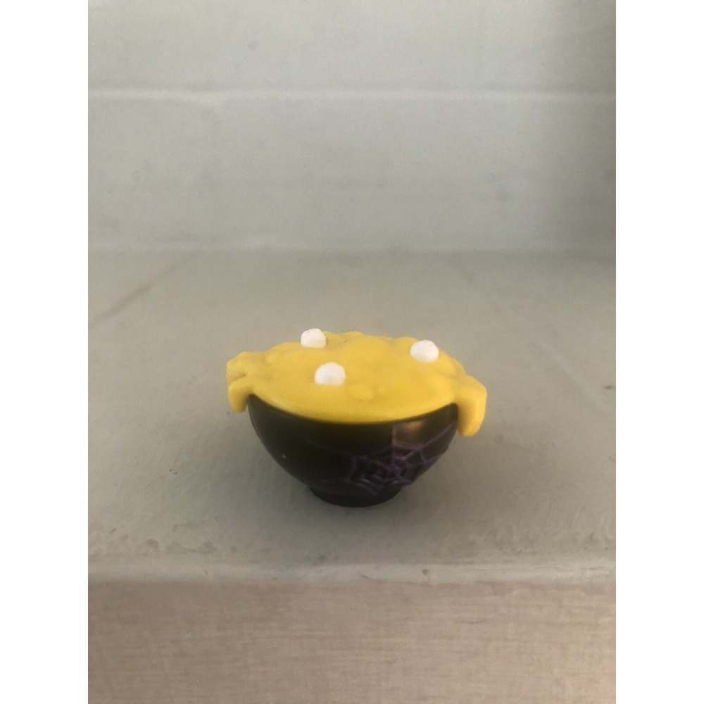 Monster High Classroom Home Ick Yellow Batter Spiderweb Bowl Only